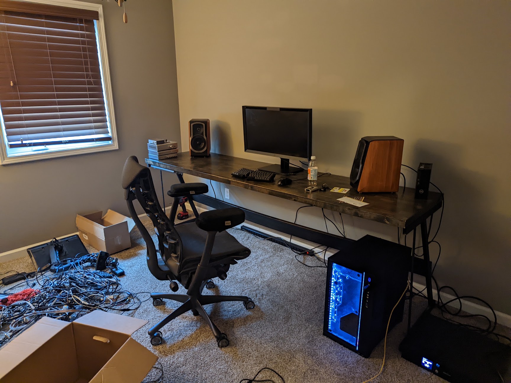 Setup photograph, 2022